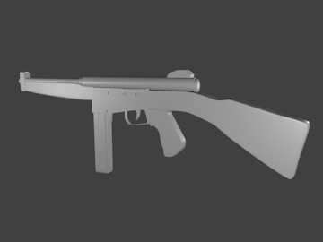 Ingram M6 Submachine Gun preview image 1